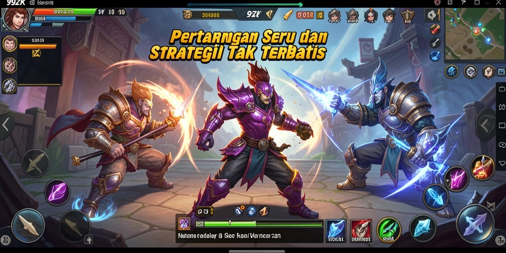Gameplay seru di 99ZK dengan aksi yang mendebarkan.