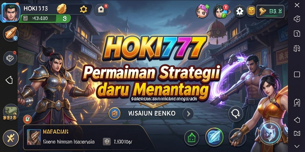 Tampilan gameplay HOKI777 yang menarik dan penuh strategi.