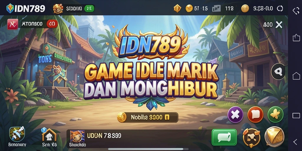 Tampilan gameplay menarik dari IDN789 dengan elemen Idle yang menawan.