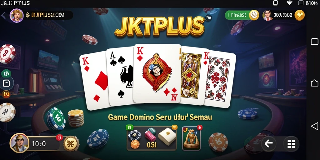 Tampilan gameplay seru dari JKTPLUS yang penuh keseruan.