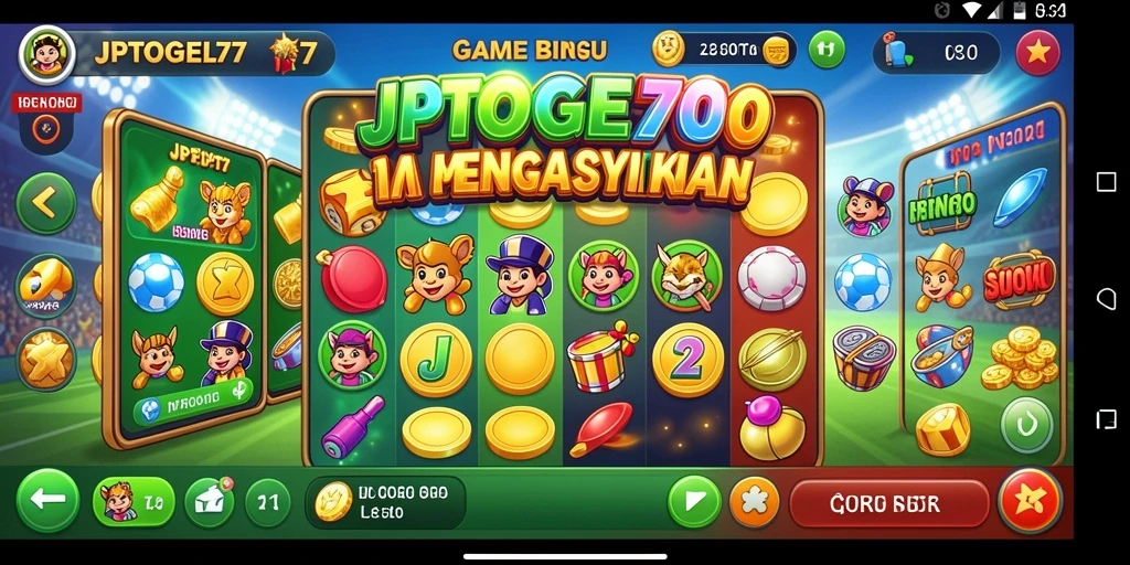 Screenshot gameplay JPTOGEL77 yang menunjukkan keseruan bermain Bingo.