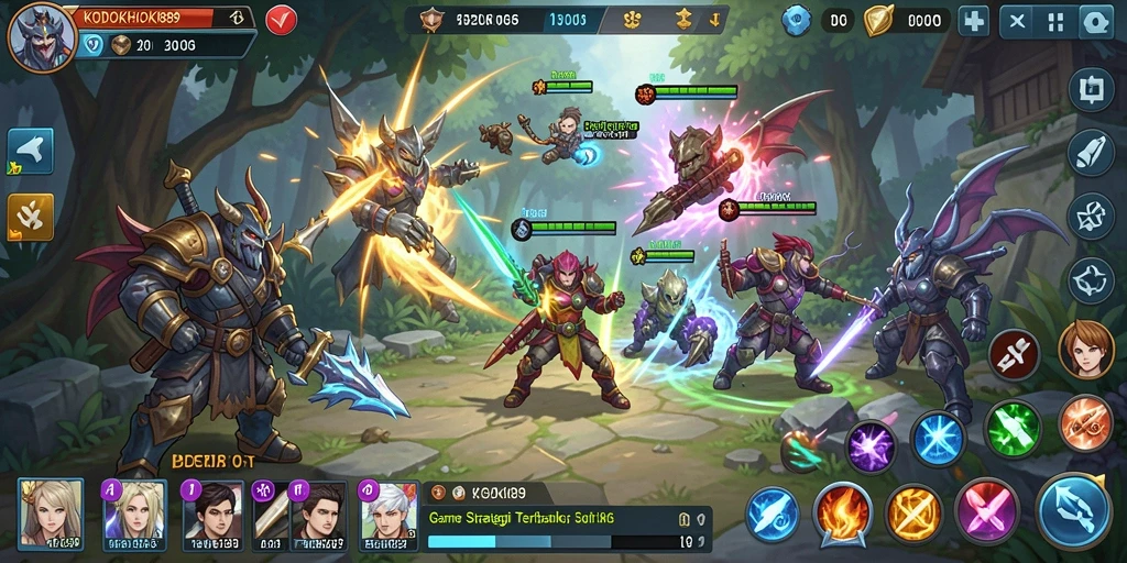 Tampilan menarik dari gameplay KODOKHOKI889 yang menampilkan aksi strategi.