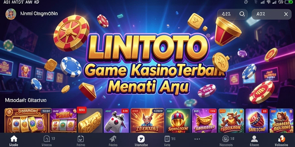 Gameplay menarik di LINITOTO dengan berbagai pilihan permainan Kasino.