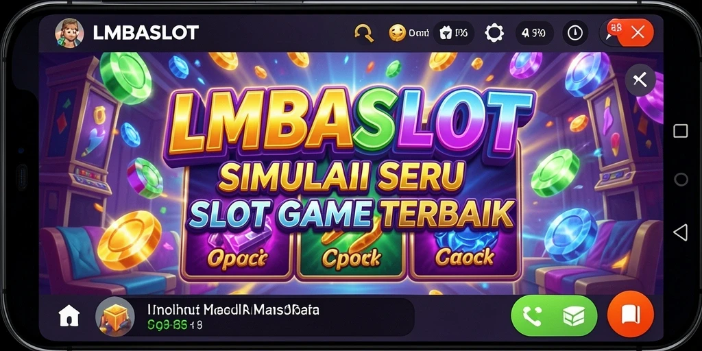 Tampilan menarik dari gameplay slot di LMBASLOT.