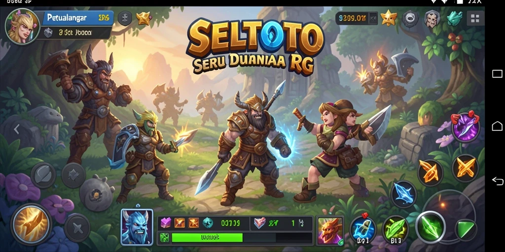 Tampilan screenshot utama SELTOTO menampilkan petualangan mendebarkan dalam dunia RPG.