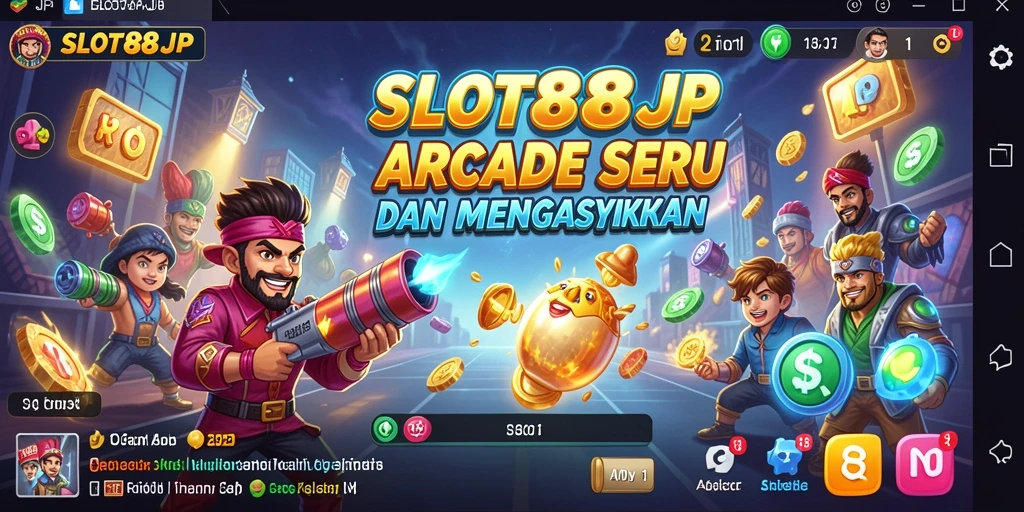 Screenshot menampilkan gameplay seru dan menantang dari SLOT88JP.