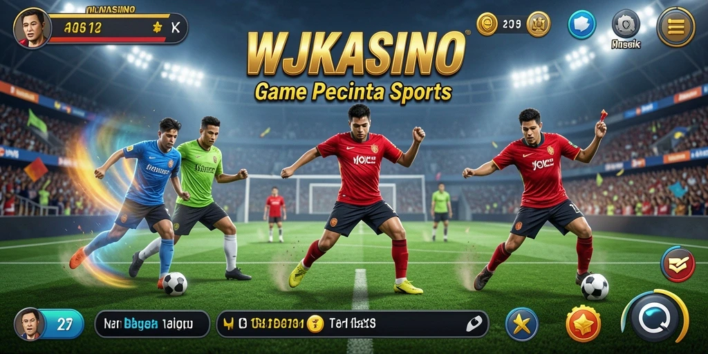 Tampilan gameplay seru di WJKASINO dengan berbagai cabang olahraga.